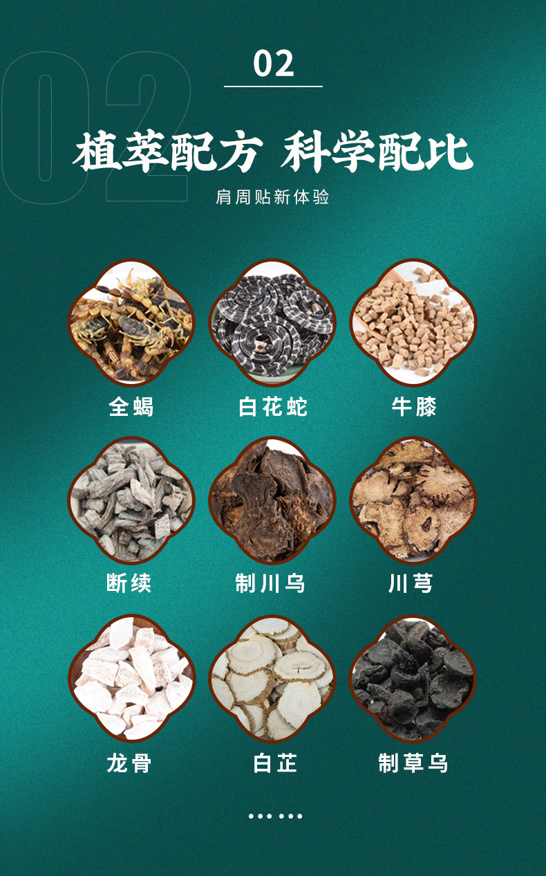 植萃配方，科學配比